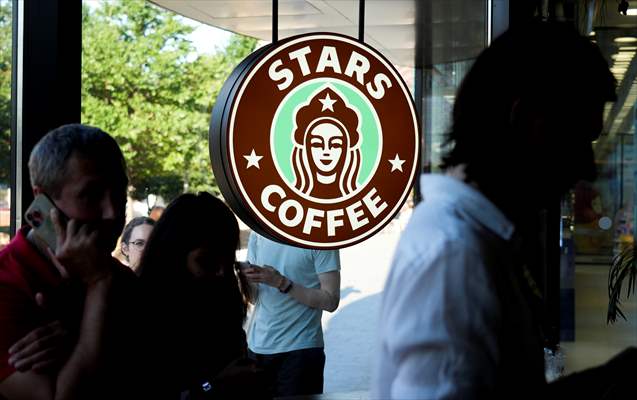 Former Starbucks coffee shops reopened as Stars Coffee in Russia