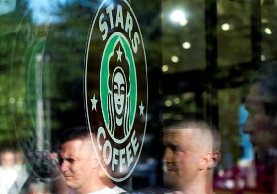 Former Starbucks coffee shops reopened as Stars Coffee in Russia