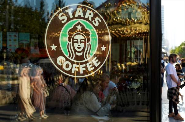 Former Starbucks coffee shops reopened as Stars Coffee in Russia