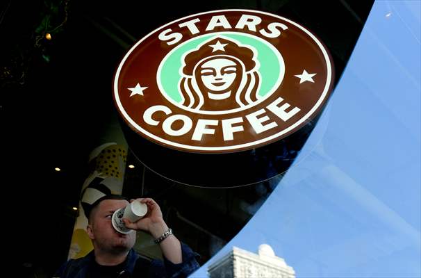 Former Starbucks coffee shops reopened as Stars Coffee in Russia