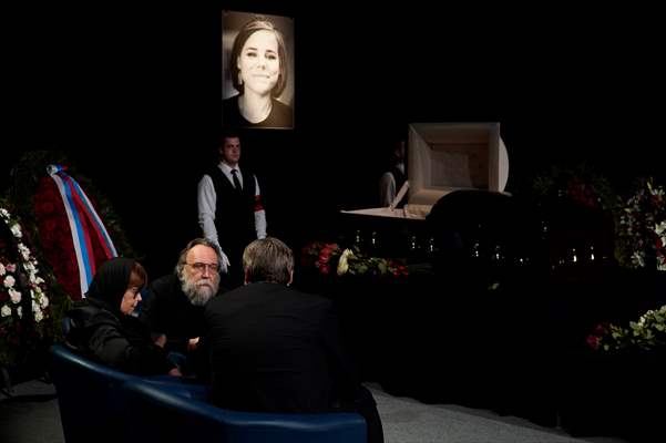 Funeral ceremony held in Moscow for killed journalist Darya Dugina