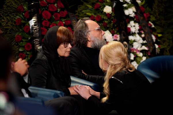 Funeral ceremony held in Moscow for killed journalist Darya Dugina