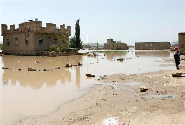 Heavy rains cause flash flooding in Yemen