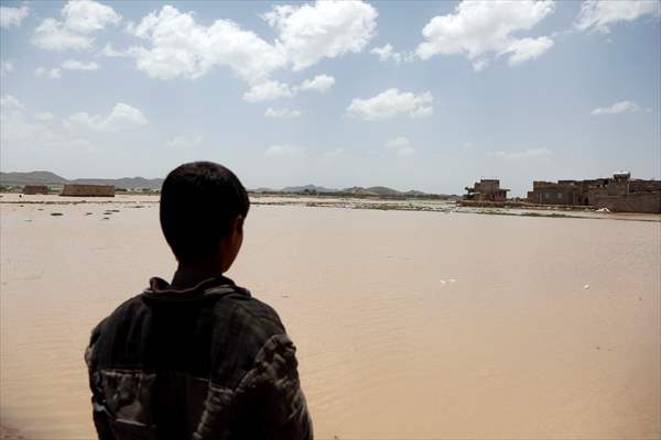 Heavy rains cause flash flooding in Yemen