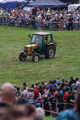 Farm Tractors Race In Poland