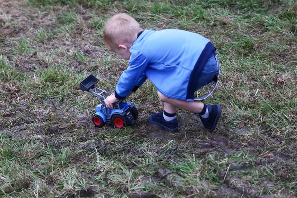 Farm Tractors Race In Poland