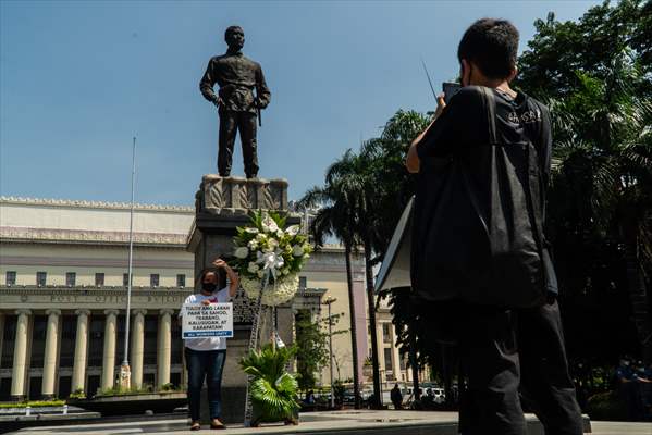 National Heroes Day in Manila, Philippines