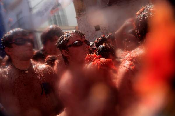 "La Tomatina" Festival in Spain