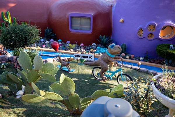 Flintstones house in Hillsborough of California