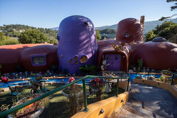 Flintstones house in Hillsborough of California