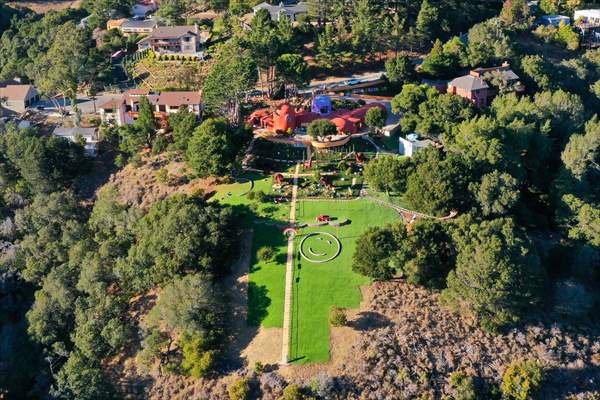 Flintstones house in Hillsborough of California