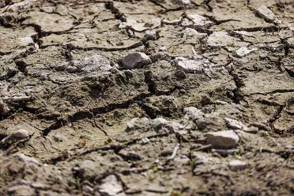 Water level drop in Germany