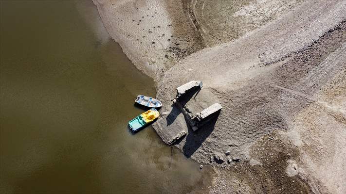 Water level drop in Germany