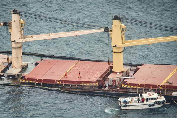 Cargo ship leaks fuel near Gibraltar