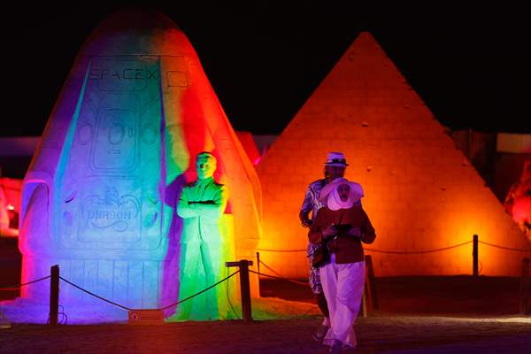 17th International Sand Sculpture Festival kicks off in Turkiye's Antalya