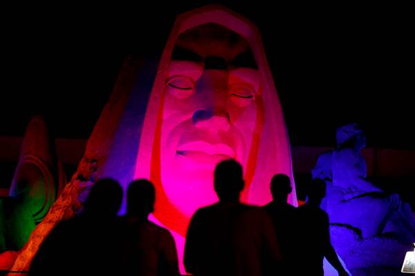 17th International Sand Sculpture Festival kicks off in Turkiye's Antalya