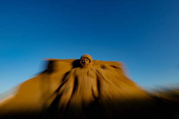 17th International Sand Sculpture Festival kicks off in Turkiye's Antalya