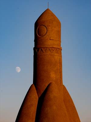 17th International Sand Sculpture Festival kicks off in Turkiye's Antalya