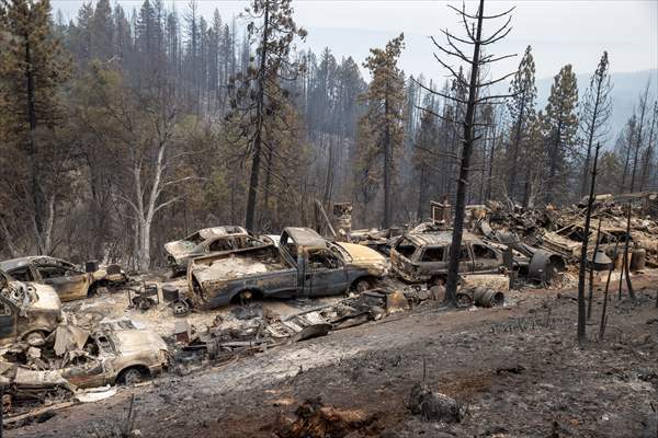 Mosquito fire in California