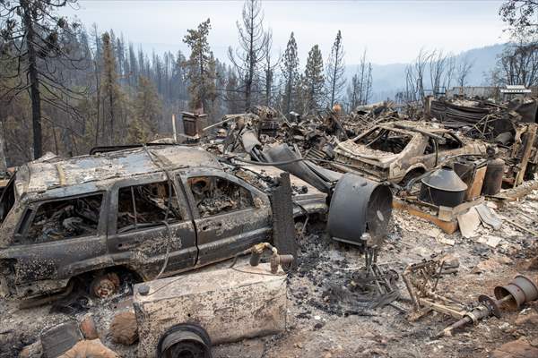 Mosquito fire in California