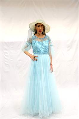 Acid attack victims model for Iranian fashion designer