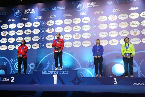 Turkish wrestler Yasemin Adar Yigit wins gold at World Championships