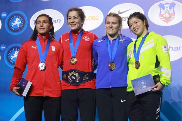 Turkish wrestler Yasemin Adar Yigit wins gold at World Championships