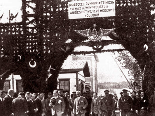 Mustafa Kemal Atatürk, Samsun'da