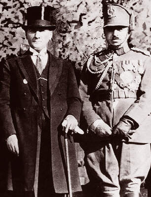 Mustafa Kemal Atatürk-Afgan Kralı Amanullah