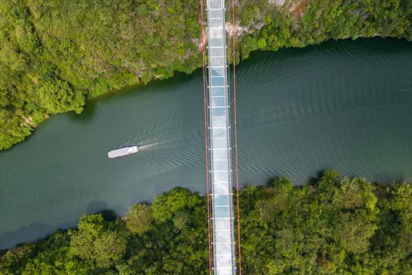 Glass Bridge In China’s Qingyuan