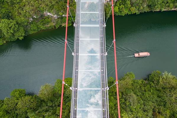 Glass Bridge In China’s Qingyuan