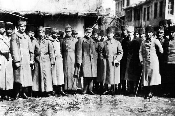 Mustafa Kemal Atatürk, Rus ve Azerbaycan Heyeti ile