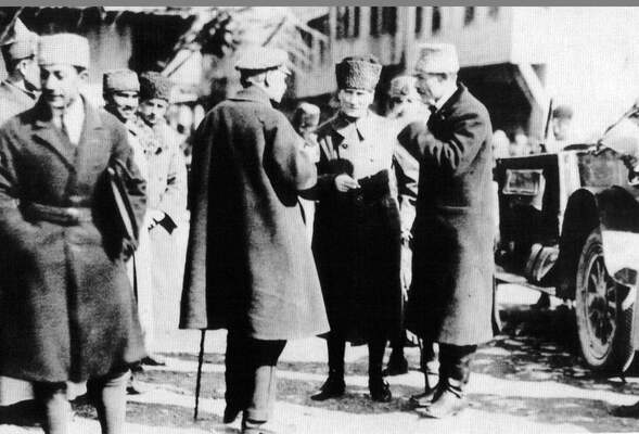 Mustafa Kemal Atatürk, Rus ve Azerbaycan Heyeti ile