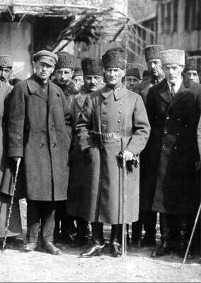 Mustafa Kemal Atatürk, Rus ve Azerbaycan Heyeti ile