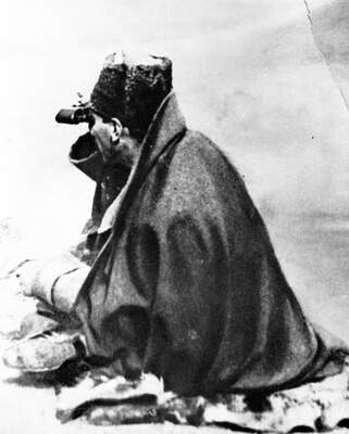 Atatürk,Sakarya Savaşı'nı idare ederken