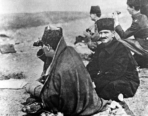 Atatürk, Sakarya Savaşı'nı yönetirken