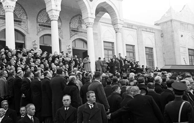 Atatürk'ün cenazesi Etnografya Müzesi'nde