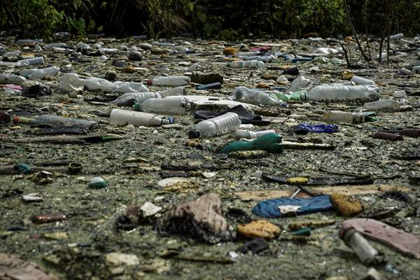 Cerron Grande reservoir pollution in El Salvador