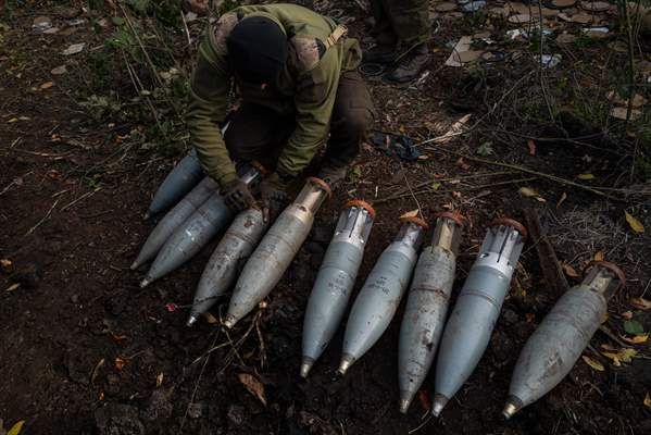 Ukrainian tank crew on the frontline in Bakhmut