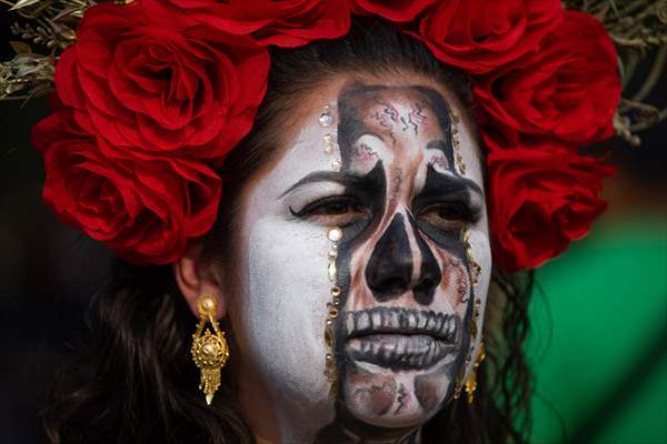 Catrinas Parade in Mexico City - Day of the Dead celebrations