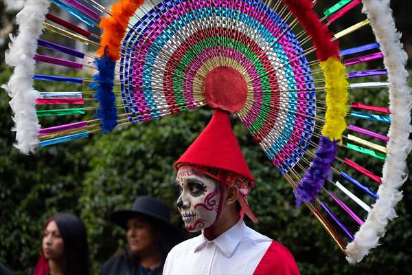 Catrinas Parade in Mexico City - Day of the Dead celebrations