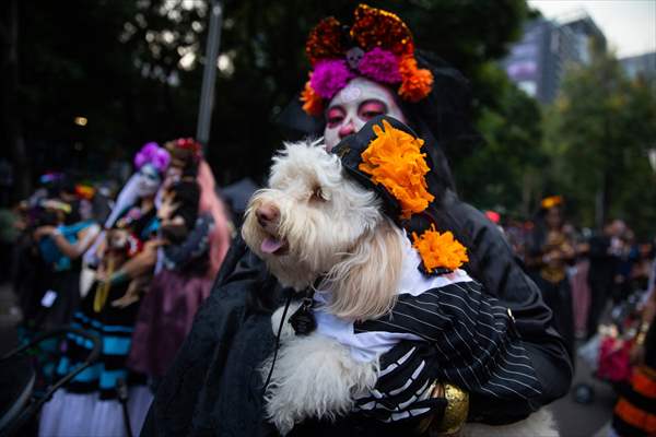 Catrinas Parade in Mexico City - Day of the Dead celebrations