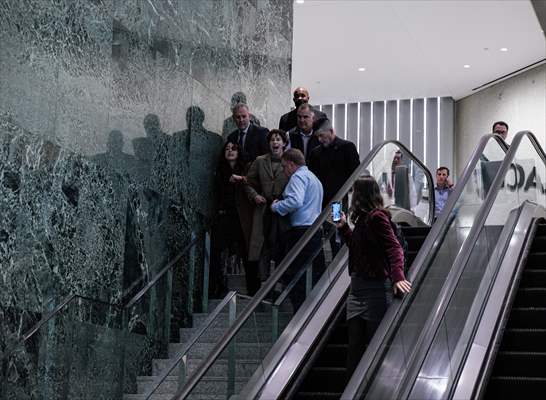 Climate activists storm BlackRock HQ in New York City