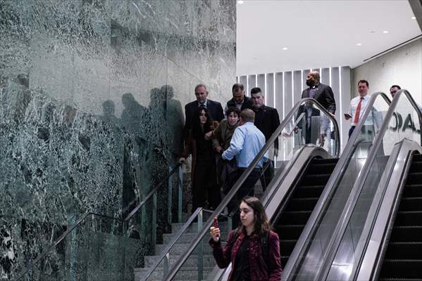 Climate activists storm BlackRock HQ in New York City