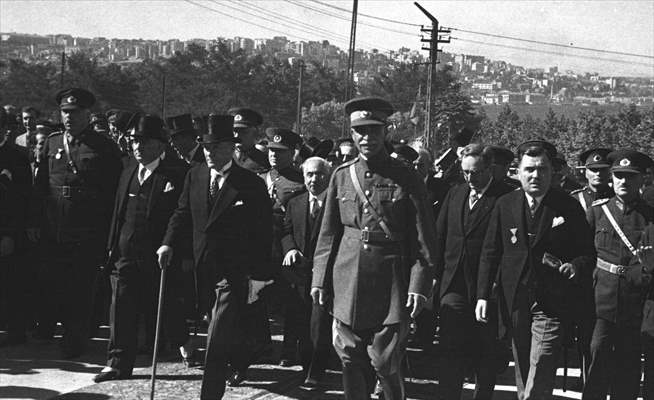 Büyük Önder Atatürk'ün ebediyete intikalinin 84'üncü yılı