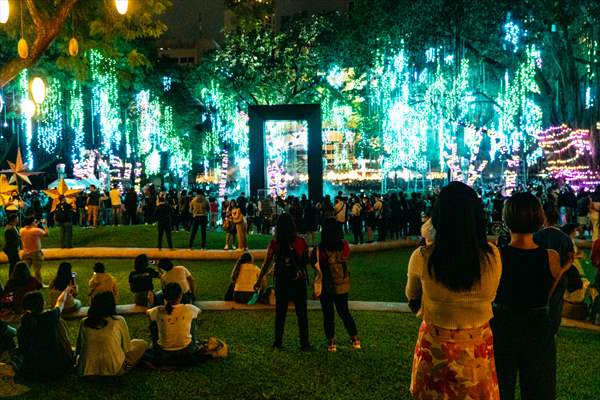 Festival of Lights in Philippines' Makati