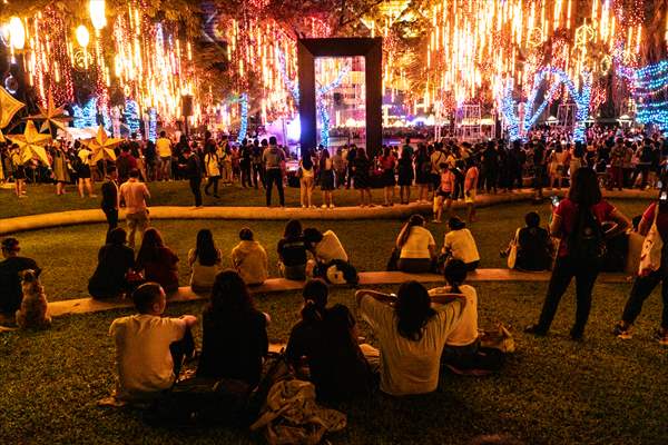 Festival of Lights in Philippines' Makati