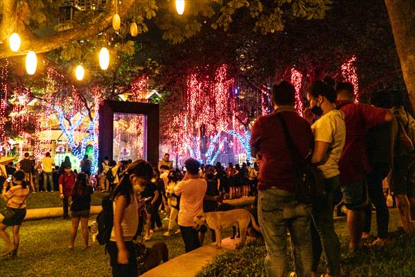 Festival of Lights in Philippines' Makati