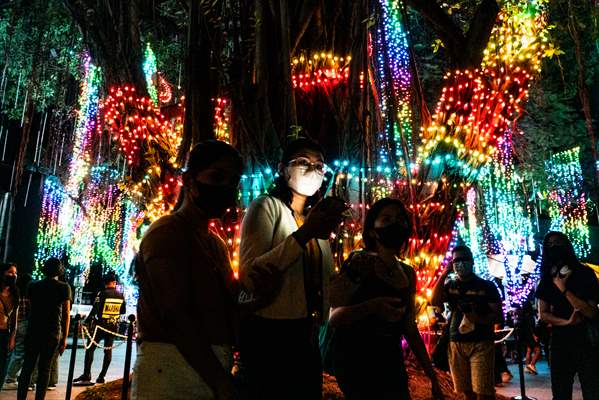 Festival of Lights in Philippines' Makati