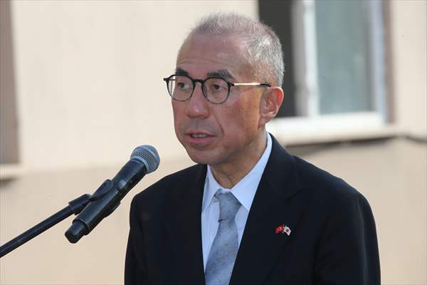 Japonya'nın Ankara Büyükelçisi Kazuhiro, Hatay'da ziyaretlerde bulundu